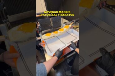 NUEVO EN MADRID ‼️ TACOS FRANCESES GIGANTES #novedades #madrid #halal #tacos #gigante #amigos