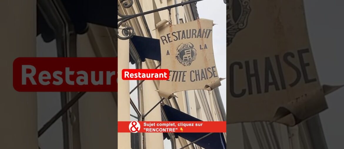 Ce restaurant parisien est ouvert depuis 1680 #cuisinefrançaise #restaurant Ce restaurant parisien est ouvert depuis 1680 #cuisinefrançaise #restaurant