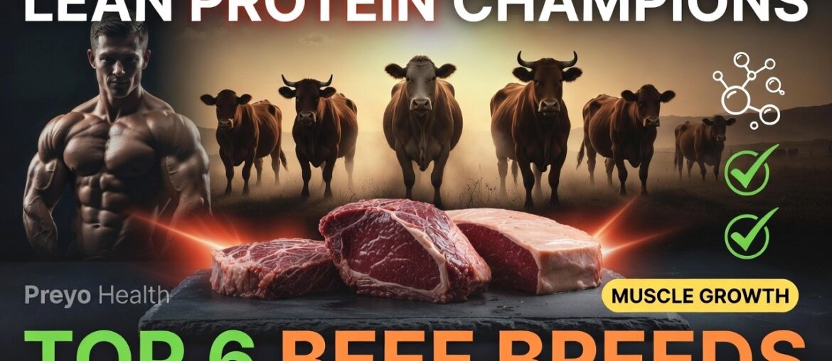 The Lean Protein Champions: Top 6 Beef Breeds for Muscle Growth! The Lean Protein Champions: Top 6 Beef Breeds for Muscle Growth!