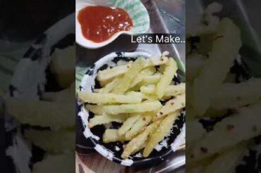 🍟 Crispy French Fries,#shorts #recipe #asmr