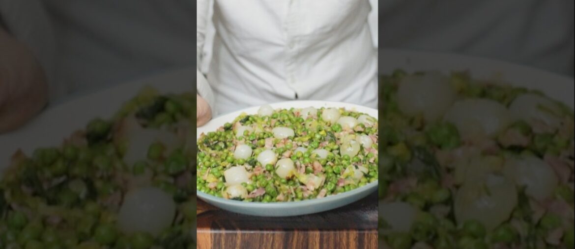 This French Pea Recipe is Rustic, Hearty, and So So Good #shorts