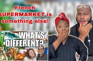 Reaction to FRENCH Grocery Shopping: What's It Like?🇫🇷