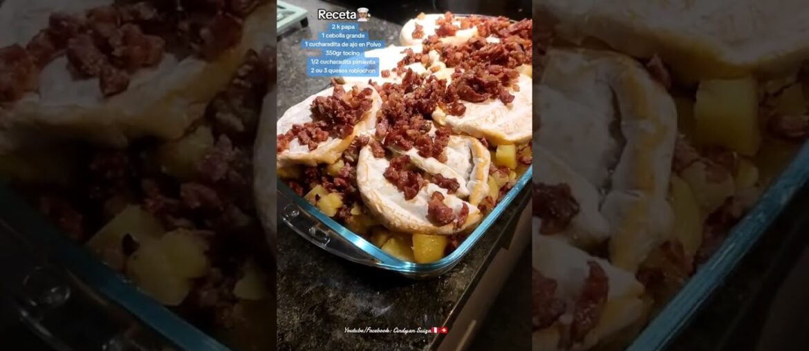 Tartiflette – Receta Francesa #ratatouille #lefestin Tartiflette - Receta Francesa #ratatouille #lefestin