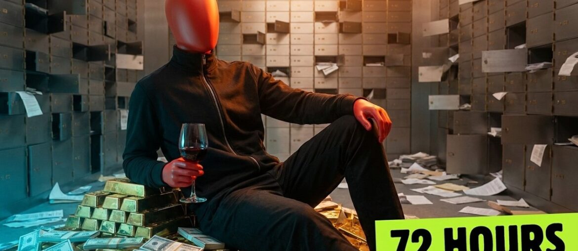 The Man Who Turned a Bank Vault into His Home for 72 Hours