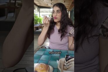 Everything I Ate at my Favourite Cafe in Ahmedabad🍰🧁🍕🍟| The French Cafe|  #cafe #cake #food #enjoy