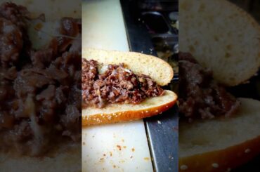 French Onion Cheesesteak?! Why not! #celebritydelly #cheesesteak #fallschurchva #frenchonionsoup