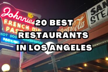 The 20 Best Restaurants in Los Angeles