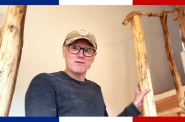 Trapleuning van boomstammen