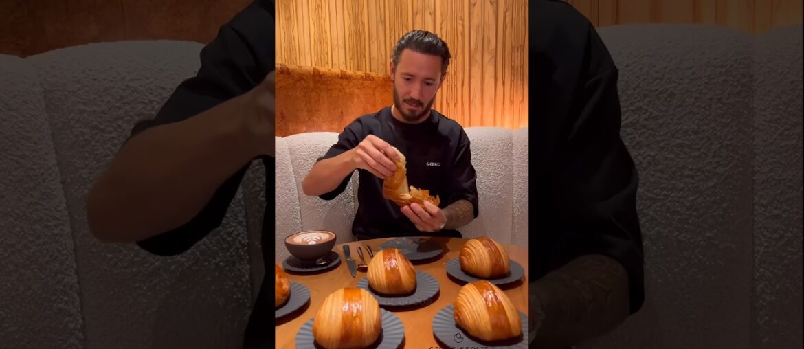 The Art of the Perfect Pain au Chocolat by Cédric Grolet 🍫✨#CedricGrolet #PainAuChocolat #PastryChef