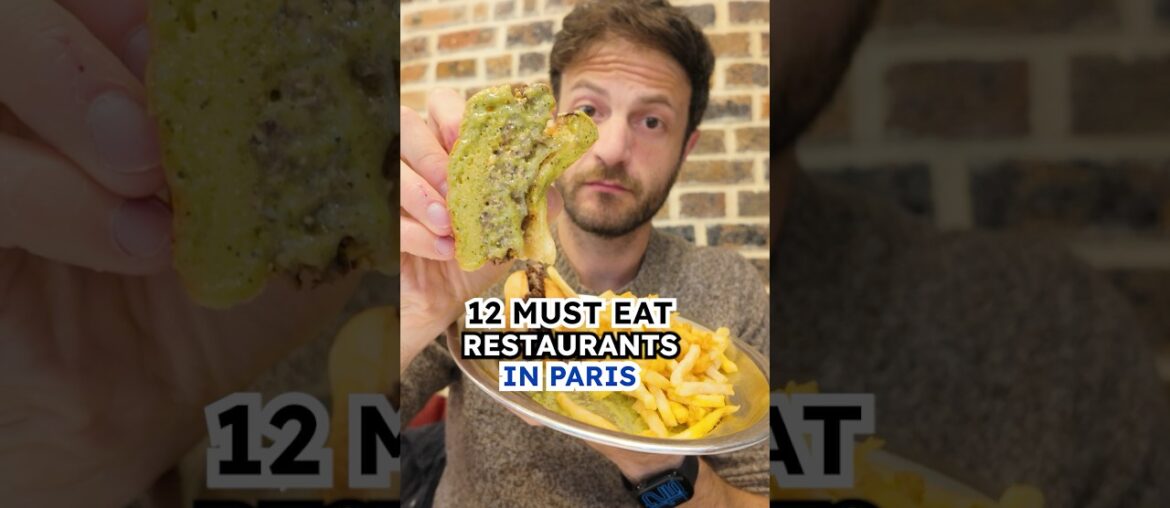 Everything to Eat in Paris France