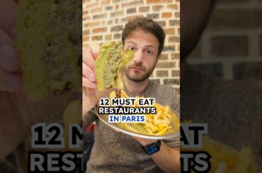 Everything to Eat in Paris France