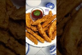 Potato Recipe | Crispy French Fries | tea time snack #shorts