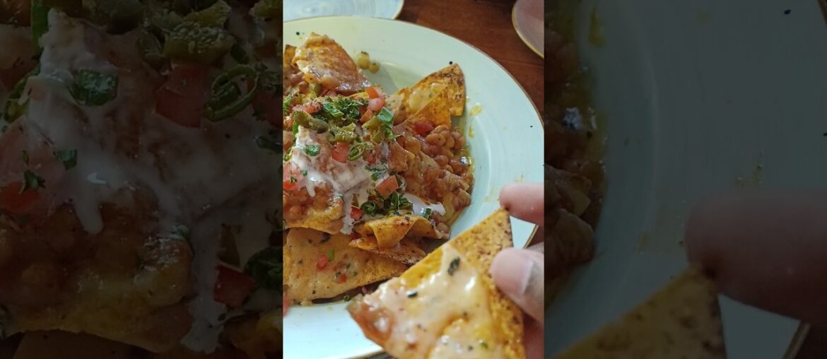 French fries and Cheesy Nachos with Salsa dip #food #fastfood #desifood #desifoodvlog #shorts