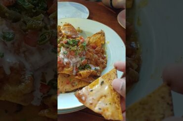 French fries and Cheesy Nachos with Salsa dip #food #fastfood #desifood #desifoodvlog #shorts