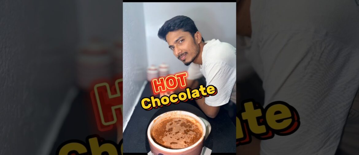 Hot Chocolate recipe | French Hot Chocolate #ytshorts #shortsfeed #viral