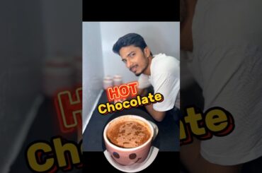 Hot Chocolate recipe | French Hot Chocolate #ytshorts #shortsfeed #viral