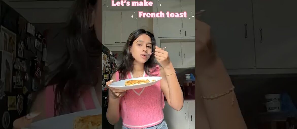French Toast 🍞 #nehachowdary #youtubeshorts #frenchtoast #cooking