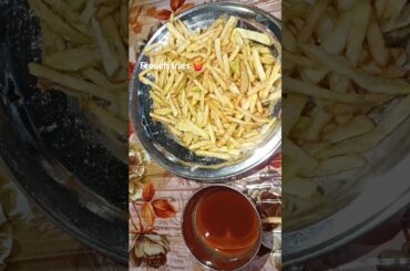 French fries recipe 🍟#food #cooking #frenchfries #shorts