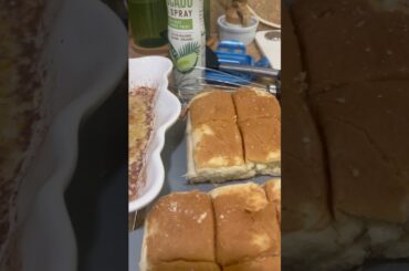 Budget friendly new recipe: French toast sliders.!