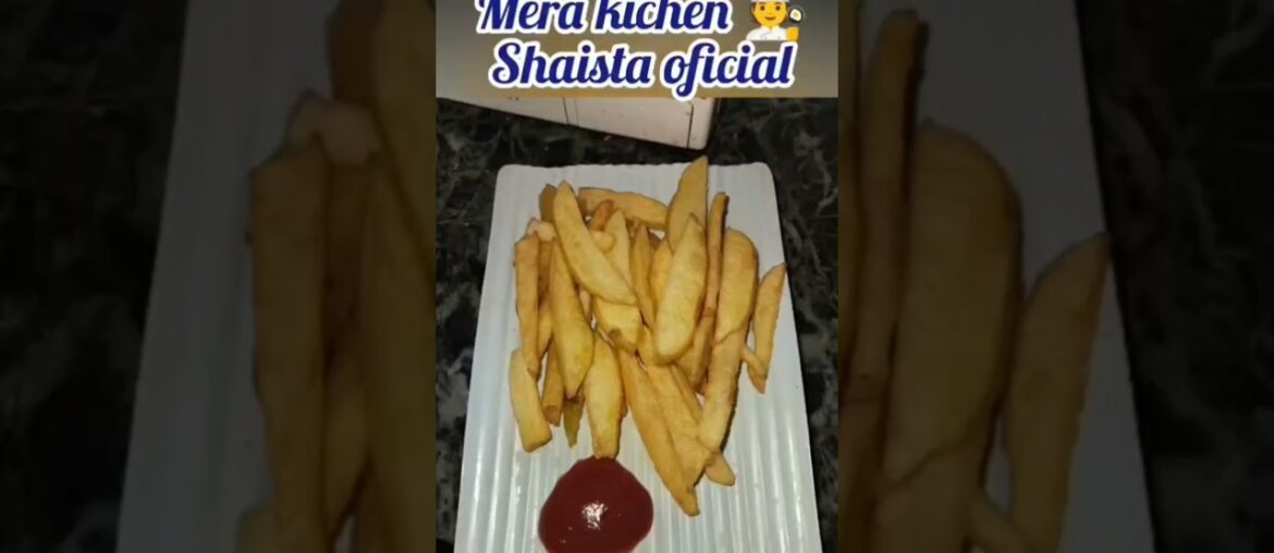 Ramzan mai banaye french fries 🍟#food #fastfood #cooking #yt #recipe #frenchfries #ramzanspecial