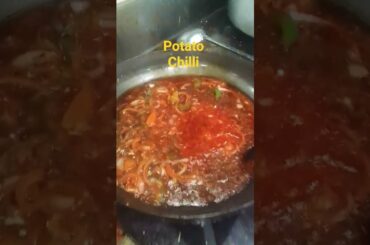 Chilli potato kaise banaye!! how to make potato chilli!!#chilli potato recipe #potato fry