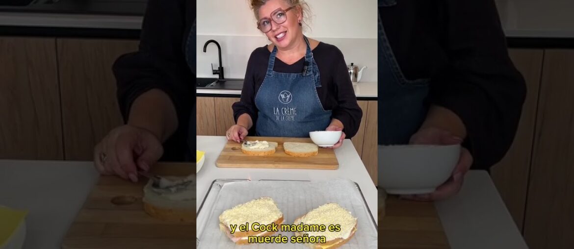 Sandrine nos da la receta para elaborar un Croque Monsieur, el típico sándwich francés Sandrine nos da la receta para elaborar un Croque Monsieur, el típico sándwich francés
