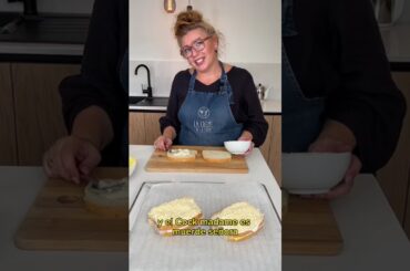 Sandrine nos da la receta para elaborar un Croque Monsieur, el típico sándwich francés