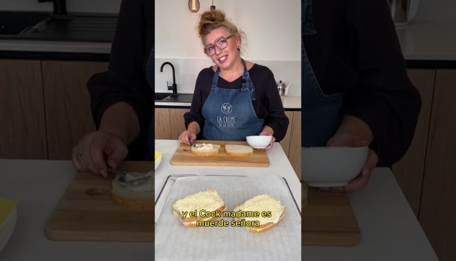 Sandrine nos da la receta para elaborar un Croque Monsieur, el típico sándwich francés