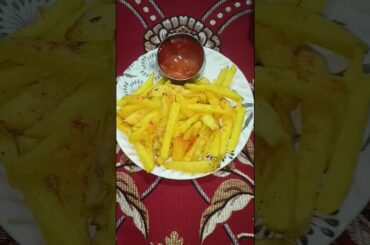 Crispy french fry🍟#potatorecipe #desifood #homemade #recipe #streetfood #viral#reels#shorts#krishna
