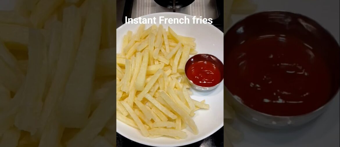 Crispy French Fries at Home #French fries recipe #Home made recipe #shorts #P.Usha kitchen
