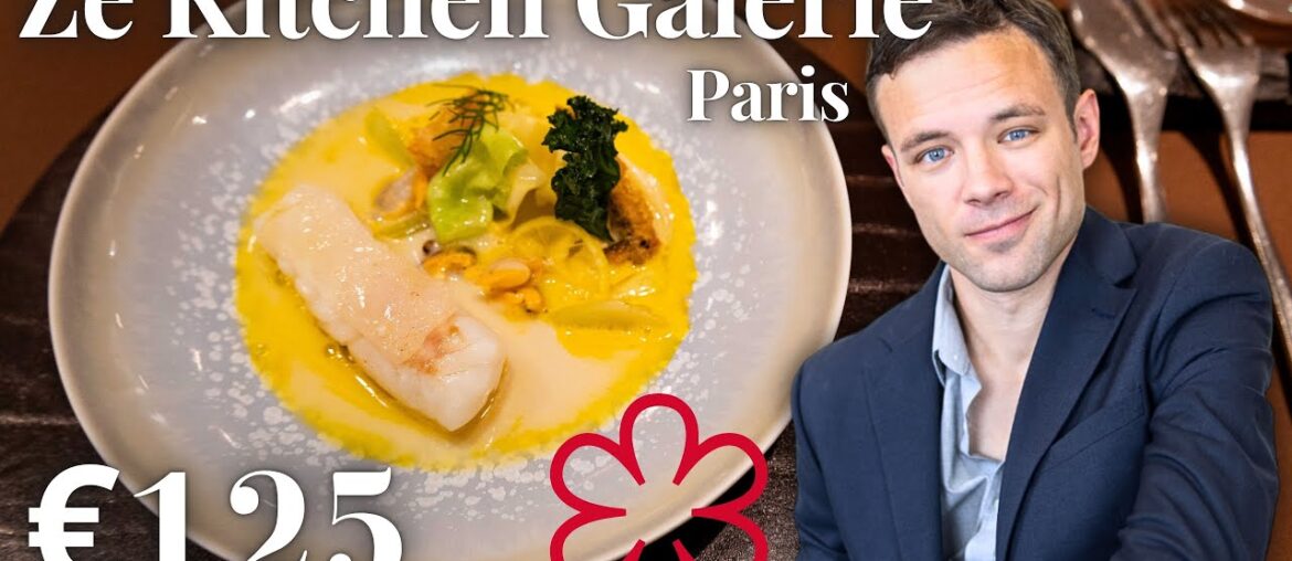 Eating at Ze Kitchen Galerie. BEST Value Michelin Starred Tasting Menu in Paris?