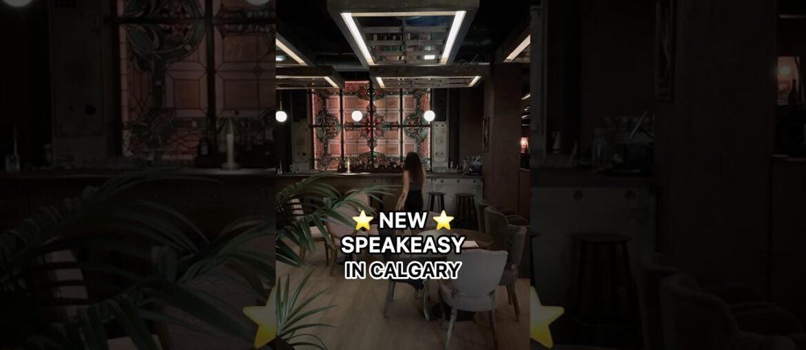 ⭐️ NEW ⭐️ French-inspired Speakeasy in Calgary #yyc #calgary #speakeasy #yyclocal