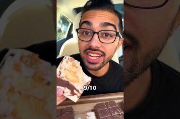 Trying gourmet chocolate bars that are stuffed! #chocolate #foodie #sweets