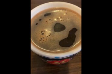 POV: HOT CAFFINE COFFEE POURING! SO GREAT! #shorts