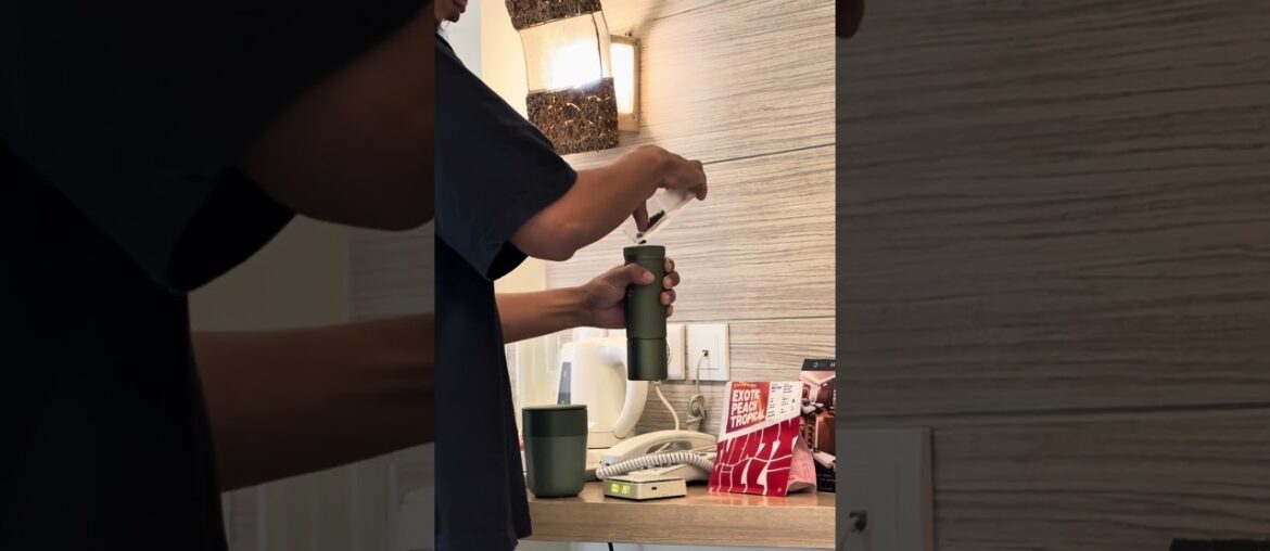 Home brewing | french press | timemore s3 & Kinto Frenchpress mug l manual brew coffee