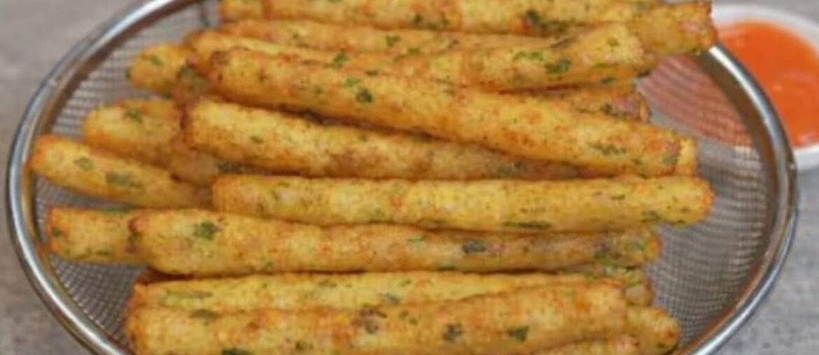 Crispy French Fries At Home ! Delicious ! Potato sticks!Potato Recipes