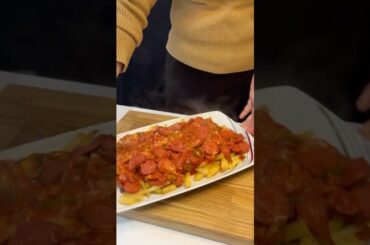 10 Minute Loaded Fries Breakfast | Sausage, Veggies & Melted Cheese #shorts #fyp