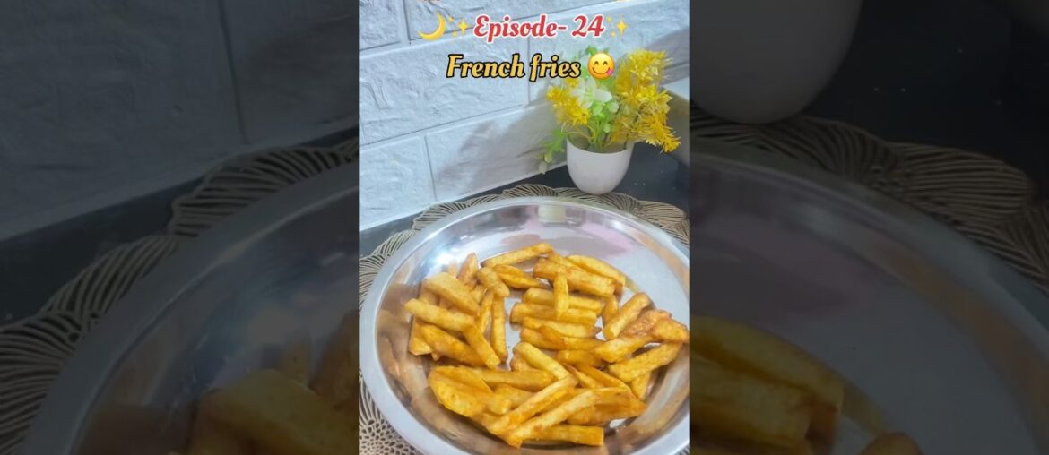 French fries recipe😋#food #shorts #recipe #frenchfries #cooking