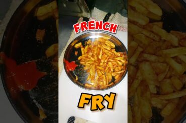 French fry in Desi style 😋🔥 #shorts #frenchfry #snacks #indianfood #fry #trending #viral
