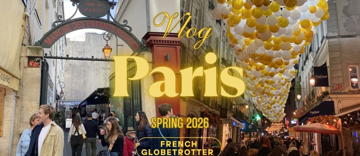 PARIS 4 Best Local Food Markets in Right Bank 🇫🇷  Marché Vlog Guide