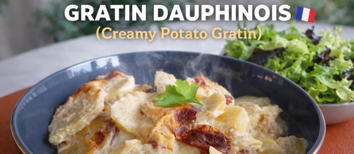 Classic French Gratin Dauphinois 🇨🇵  Creamy Potato Gratin Recipe