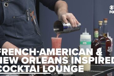 French-American and New Orleans inspired cocktail and wine lounge in Portland