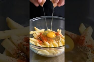 Egg french fries #food #cookingprogram #desichickenfry #cookingshow #recipe #chickenrecipes