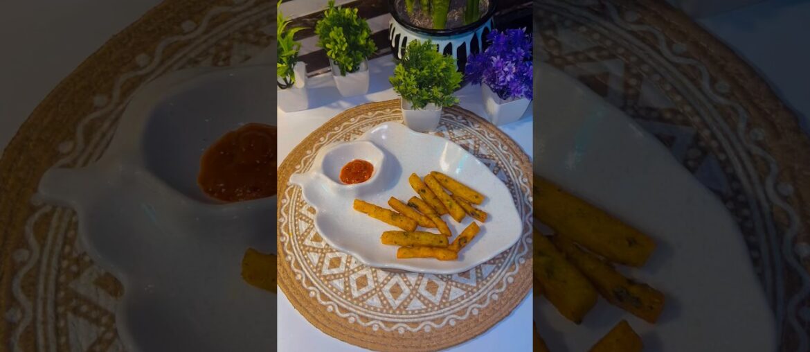 Crispy Long French Fries Recipe | Homemade Potato Fries | Kids Favorite Snack#ytshorts #trending