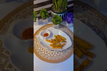 Crispy Long French Fries Recipe | Homemade Potato Fries | Kids Favorite Snack#ytshorts #trending