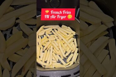 🍟 French Fries in Air Fryer 😋#shorts #trending #youtubeshorts #viral #ytshorts #yt