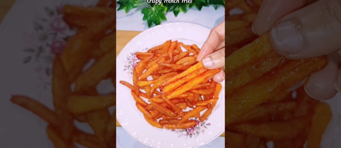 Extra Crispy French Fries 🍟| Quick And Easy Recipe #shorts #fries #recipe
