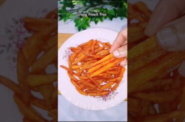 Extra Crispy French Fries 🍟| Quick And Easy Recipe #shorts #fries #recipe