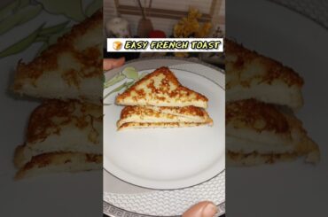 5 Minutes Easy French Toast 😋 | Quick Breakfast Recipe#shorts #shortvideo #food #cooking #recipe