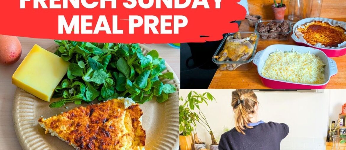 Sunday in Paris -  Meal Prep High-Protein & Budget-Friendly (French Woman)
